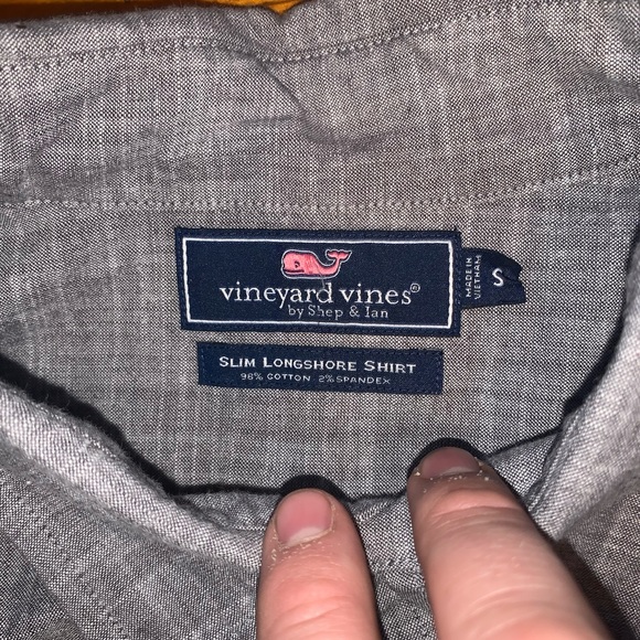 Vineyard Vines men’s small slim longshore button down shirt - Picture 6 of 6